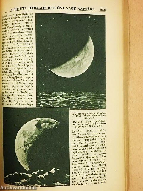 A Pesti Hirlap Nagy Naptára 1936