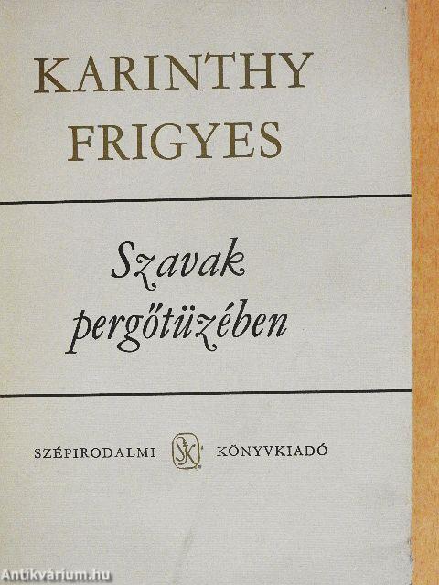 Szavak pergőtüzében