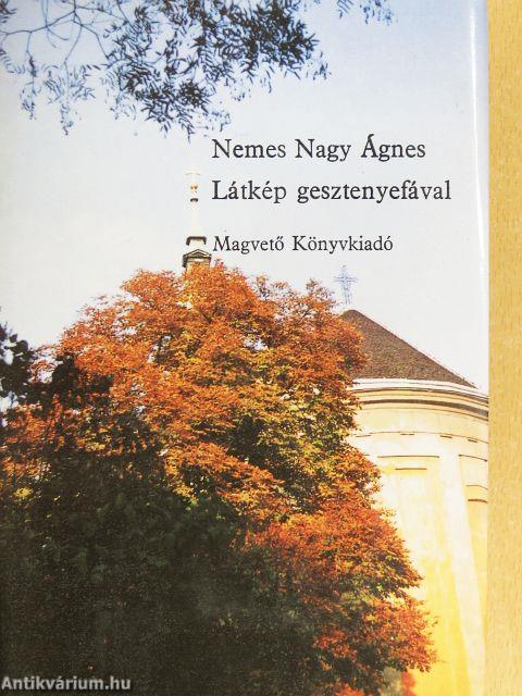 Látkép gesztenyefával