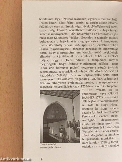 Bánffyhunyad - Református templom