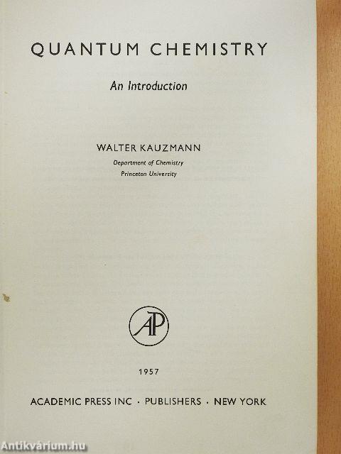 Quantum Chemistry