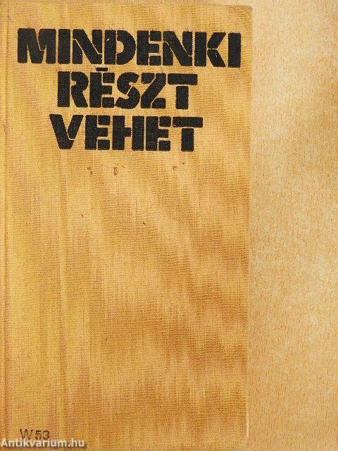 Mindenki részt vehet