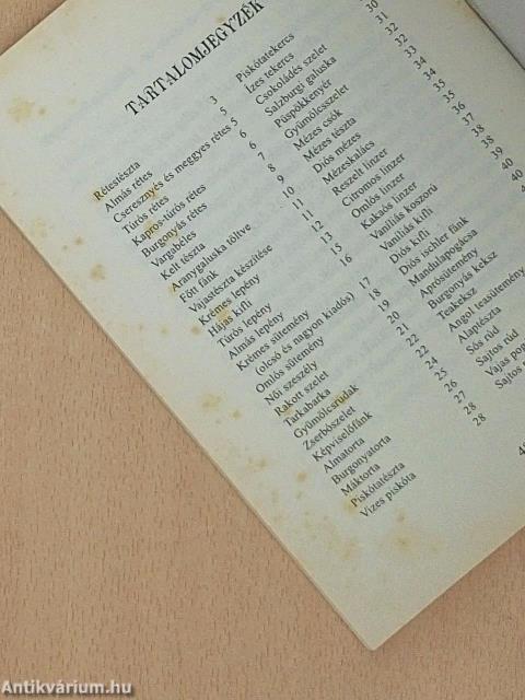 Édes, sós finomságok