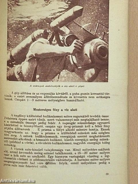 Vízalatti titkok nyomában