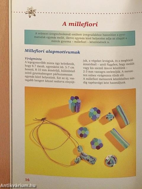 Gyurmaékszerek