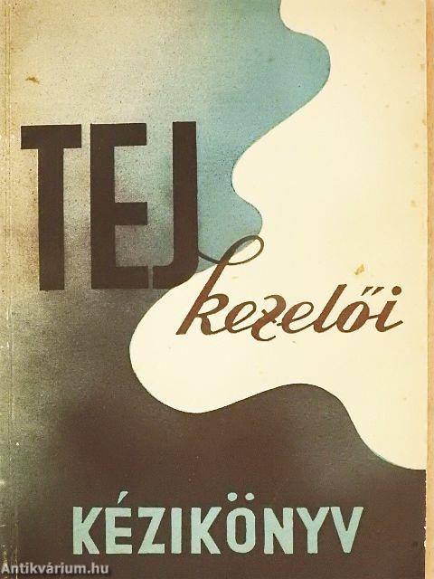 Tejkezelői kéziköny