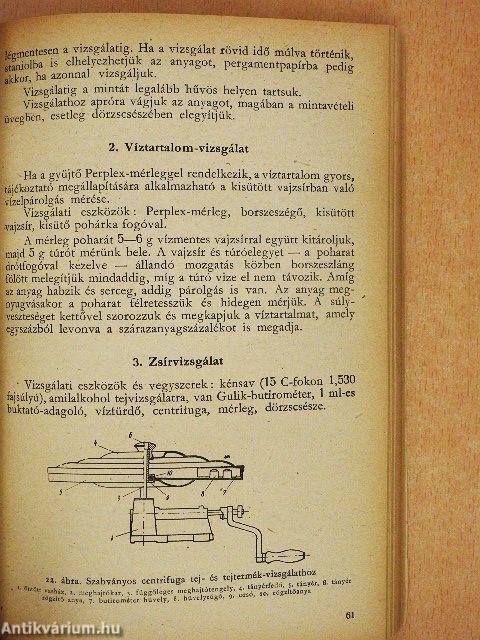 Tejkezelői kéziköny
