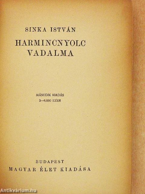 Harmincnyolc vadalma
