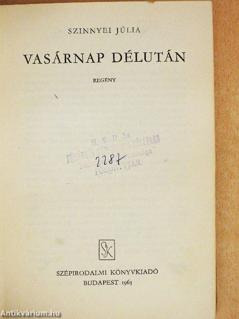 Vasárnap délután