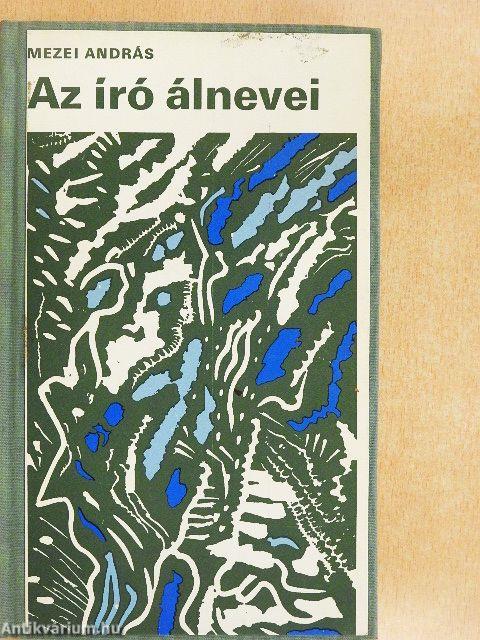 Az író álnevei