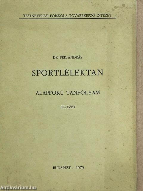 Sportlélektan