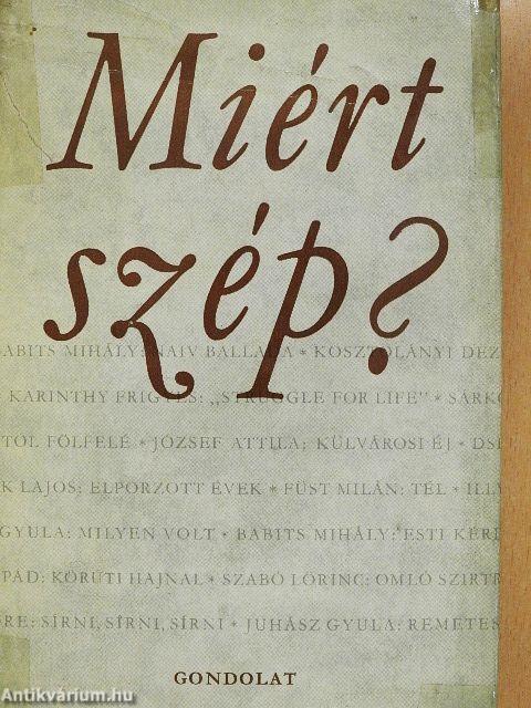 Miért szép?