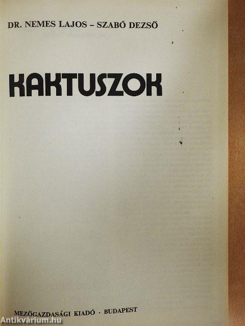 Kaktuszok