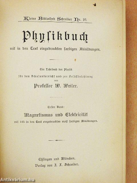 Physikbuch I. (gótbetűs)