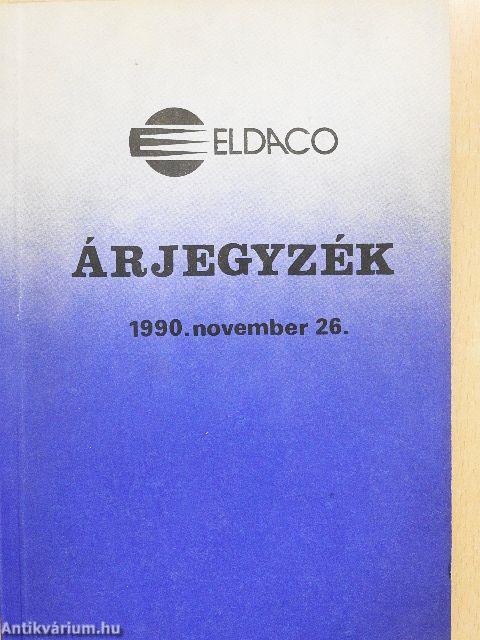 Eldaco árjegyzék