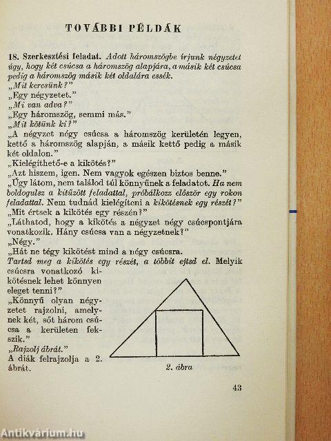 A gondolkodás iskolája
