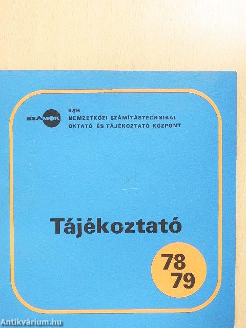 Tájékoztató 78/79