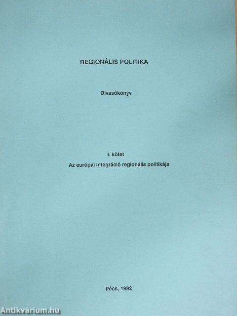 Regionális politika I.