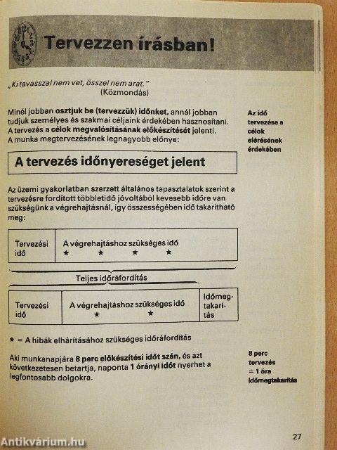 Az időgazdálkodás abc-je