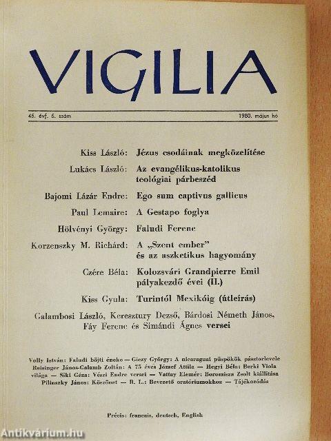Vigilia 1980. május