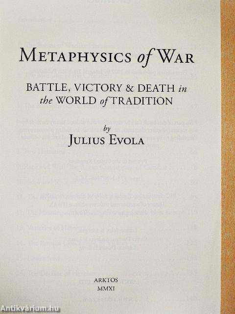 Metaphysics of War