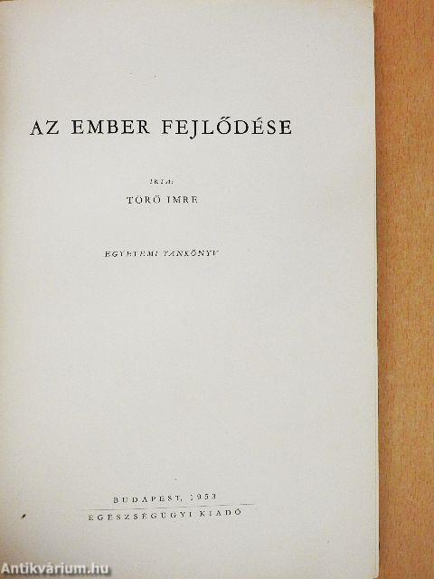 Az ember fejlődése