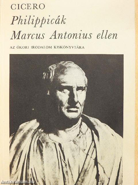 Philippicák Marcus Antonius ellen