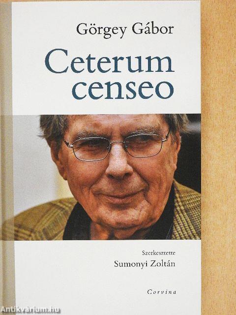 Ceterum censeo