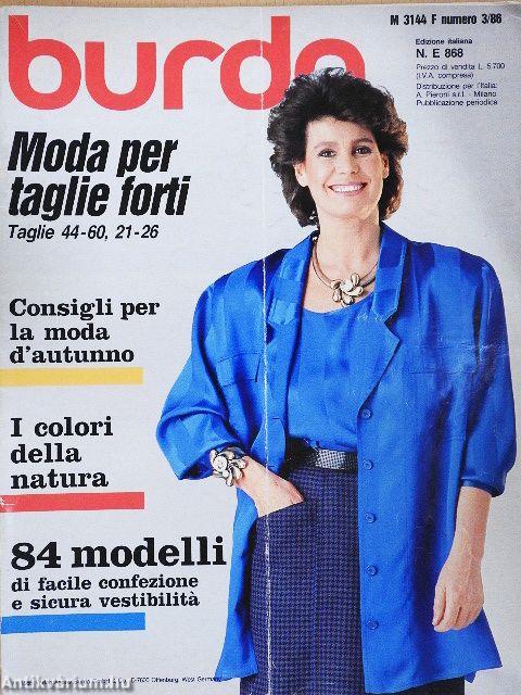 Burda Moda per Taglie Forti 3/1986