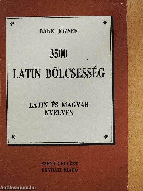 3500 latin bölcsesség