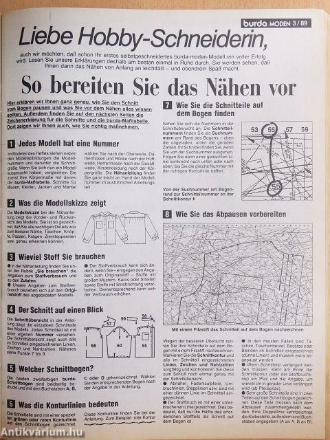 Burda Moden März 1989