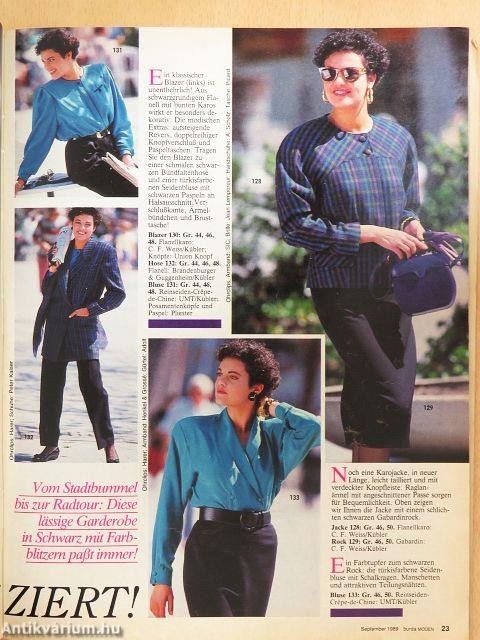 Burda Moden September 1989