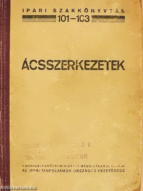 Ácsszerkezetek