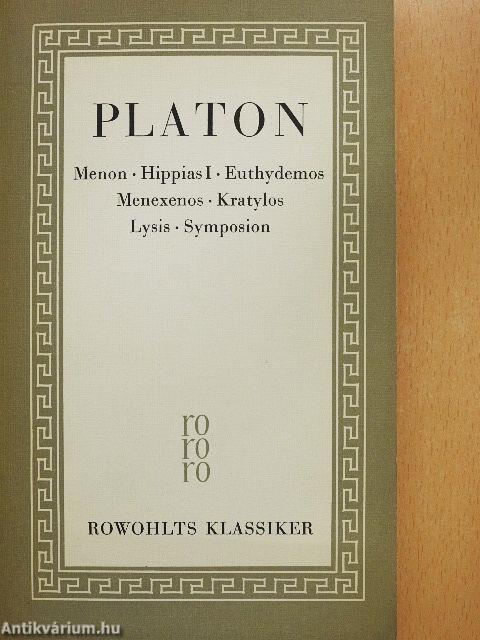 Platon Sämtliche Werke 2