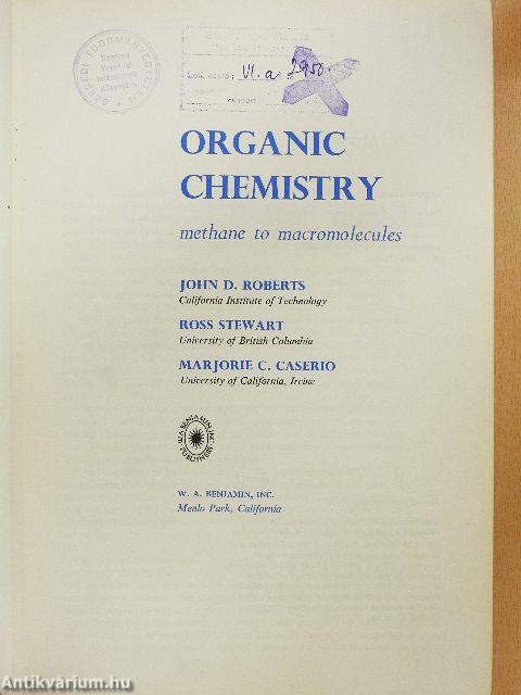 Organic Chemistry
