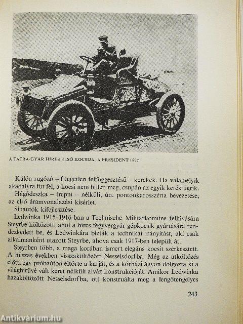 A gépkocsi regénye
