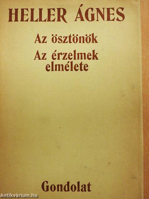 Az ösztönök/Az érzelmek elmélete