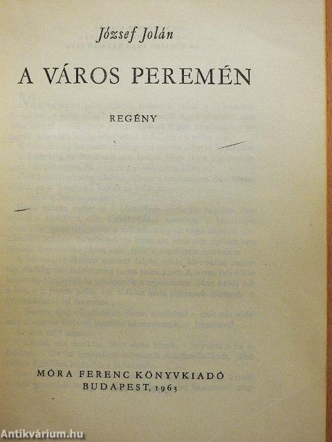 A város peremén