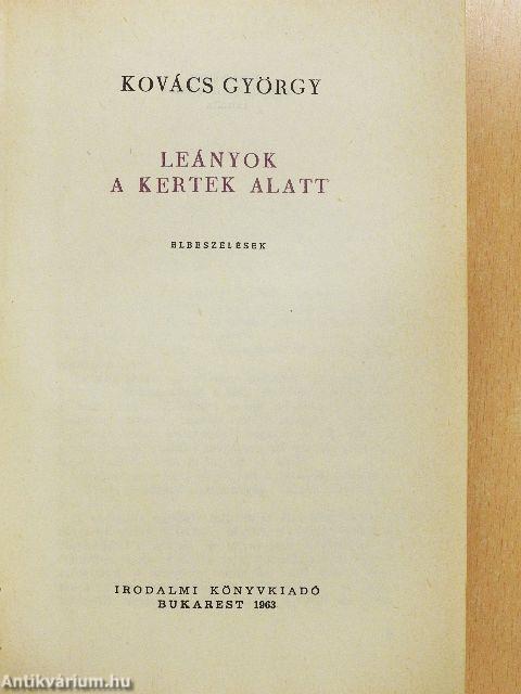 Leányok a kertek alatt