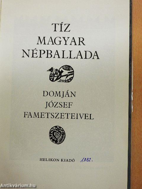 Tíz magyar népballada