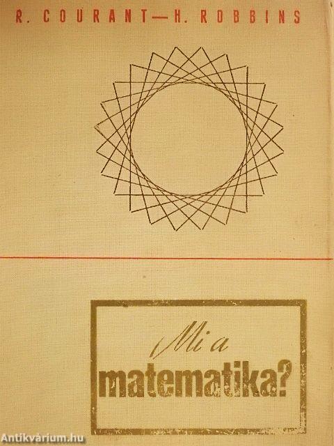 Mi a matematika?