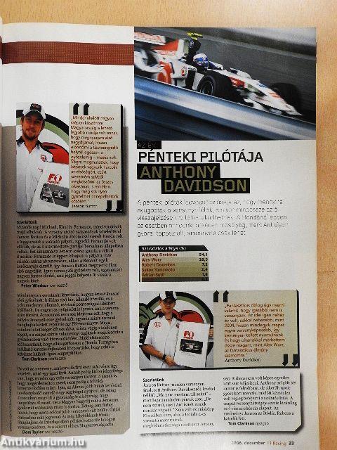 F1 Racing 2006. december