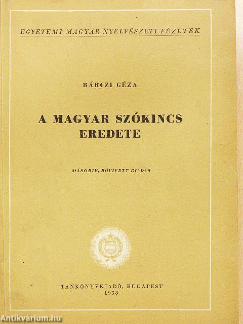 A magyar szókincs eredete