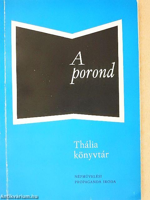 A porond