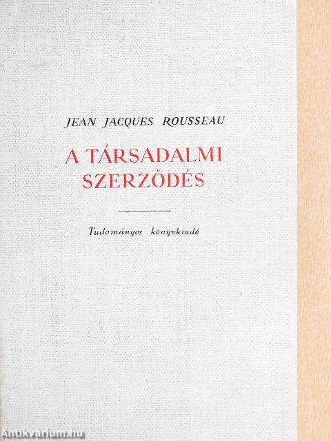 A társadalmi szerződés