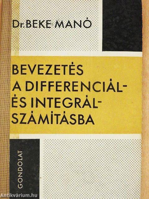 Bevezetés a differenciál- és integrálszámításba