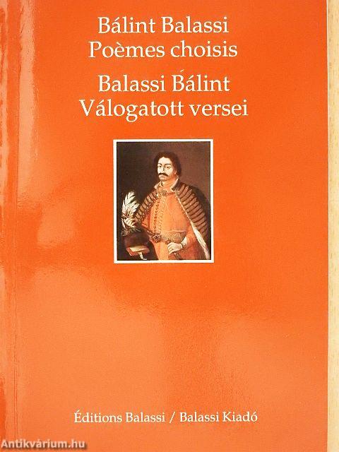 Balassi Bálint válogatott versei