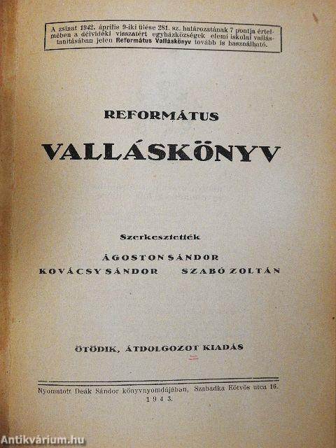 Református Valláskönyv
