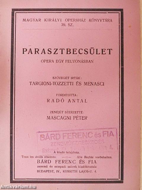 Parasztbecsület