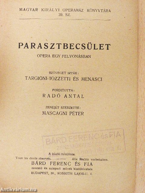 Parasztbecsület